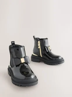 Baker by Ted Baker Girls Chelsea Boots With Bow