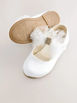 Baker by Ted Baker Girls Mary Jane Bow Occasion Shoes