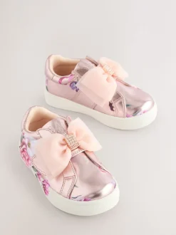 Baker by Ted Baker Girls Organza Corsage Trainers