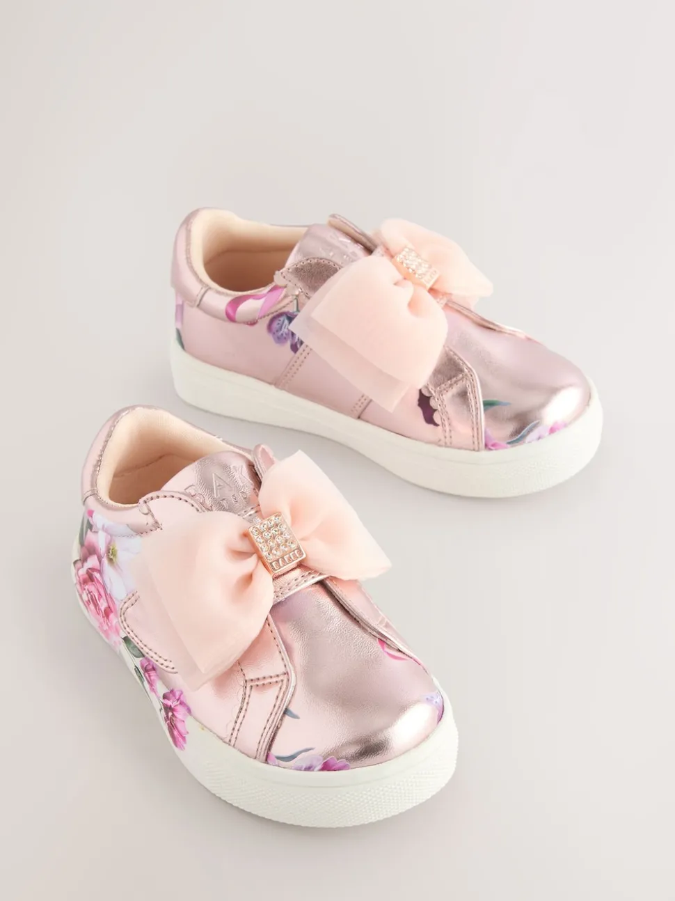 Baker by Ted Baker Girls Organza Corsage Trainers