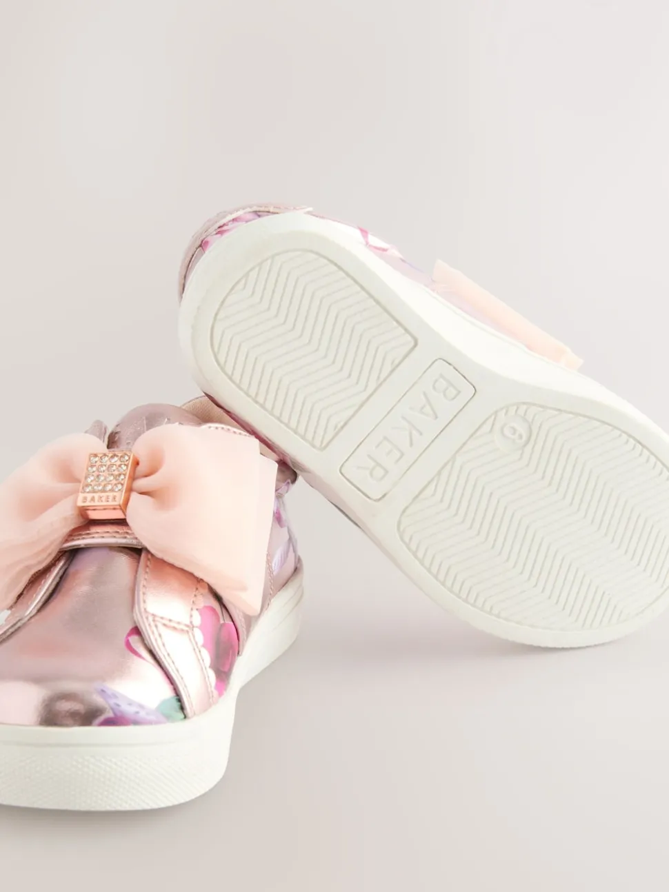 Baker by Ted Baker Girls Organza Corsage Trainers