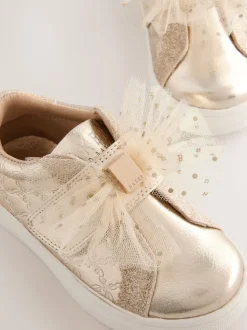 Baker by Ted Baker Girls Organza Corsage Trainers