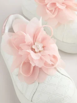 Baker by Ted Baker Girls Organza Corsage Trainers