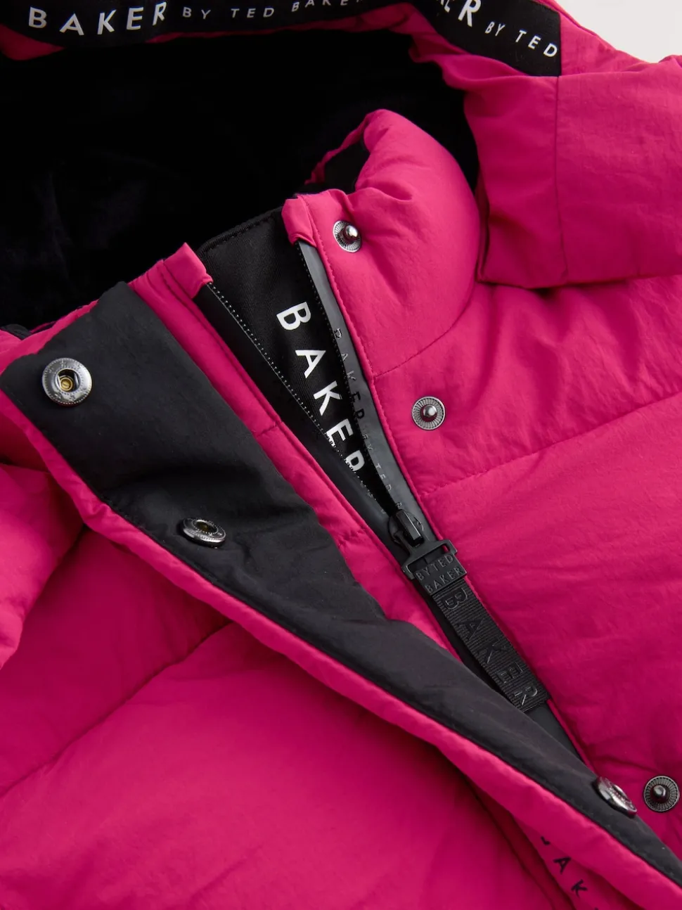 Baker by Ted Baker Girls Shower Resistant Longline Padded Coat