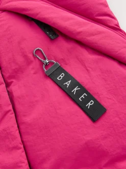 Baker by Ted Baker Girls Shower Resistant Longline Padded Coat