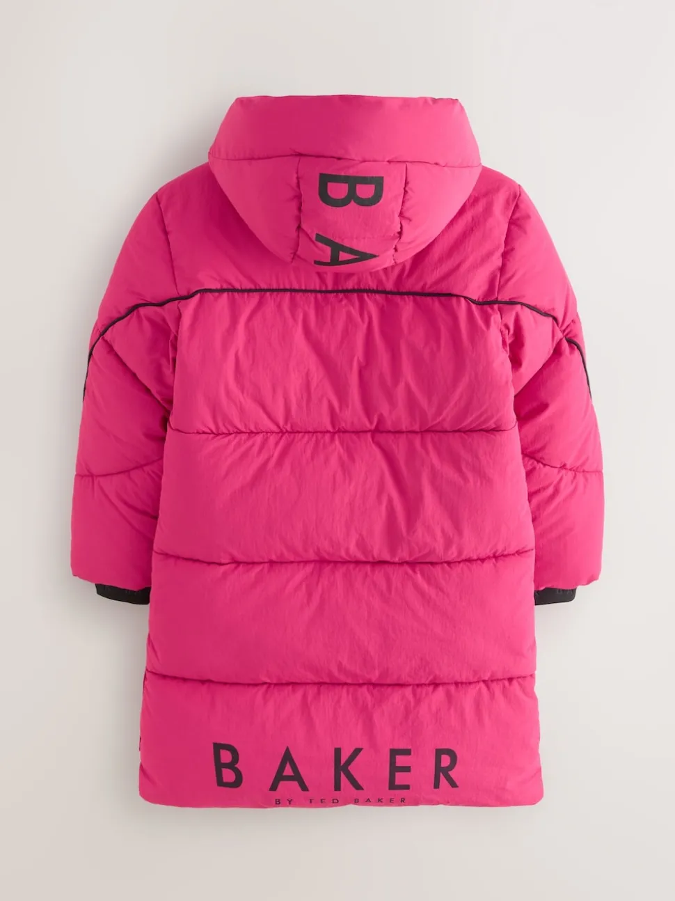 Baker by Ted Baker Girls Shower Resistant Longline Padded Coat
