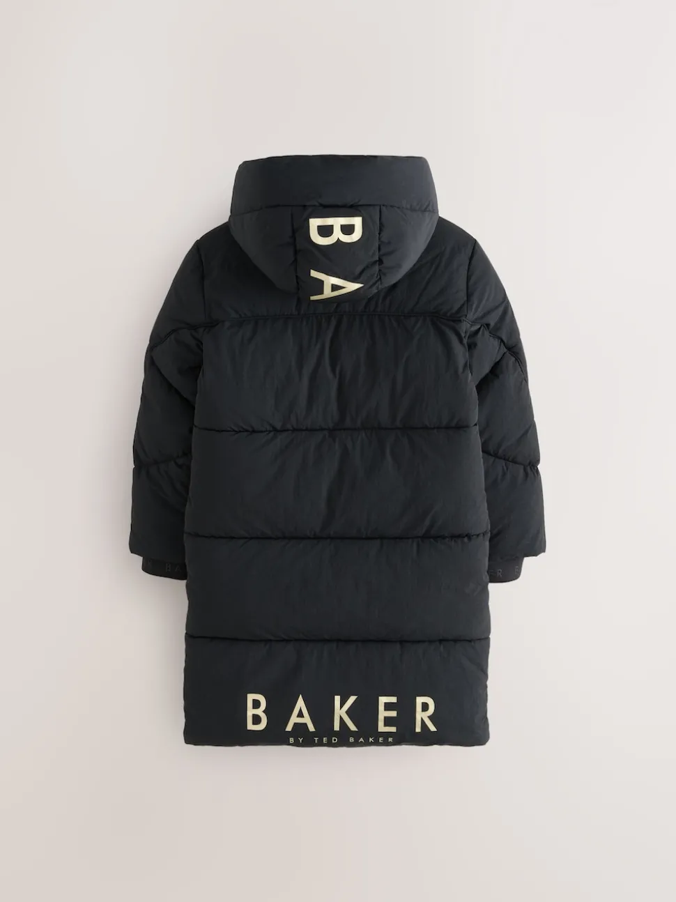 Baker by Ted Baker Girls Shower Resistant Longline Padded Coat