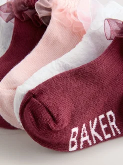 Baker by Ted Baker Girls Socks 5 Pack