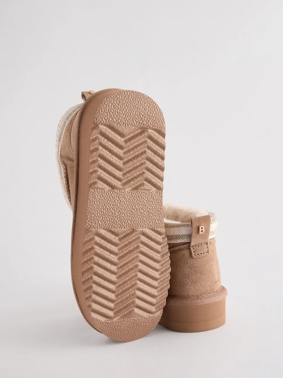 Baker by Ted Baker Girls Water Repellent Cosy Suede Boots