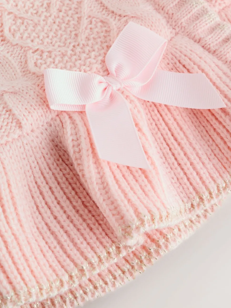 Baker by Ted Baker Knitted Bow Detail Coatigan