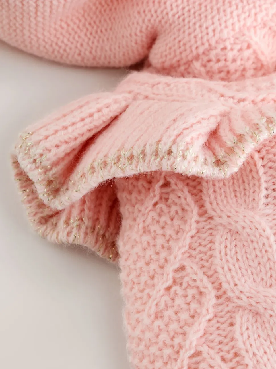 Baker by Ted Baker Knitted Bow Detail Coatigan