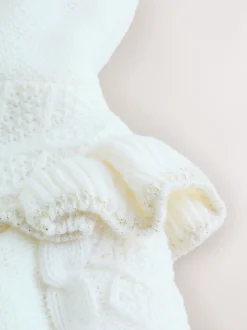 Baker by Ted Baker Knitted Bow Detail Coatigan