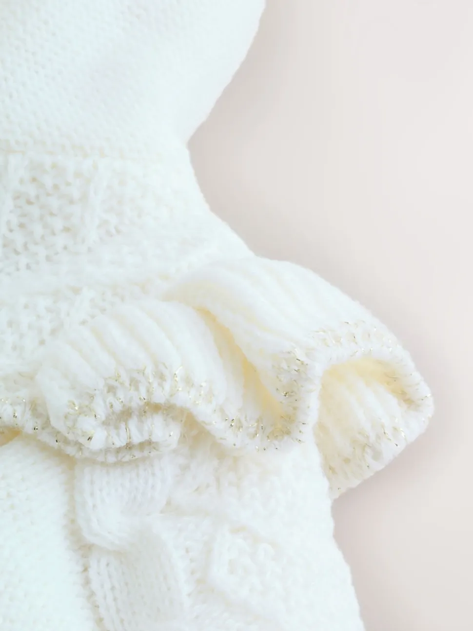 Baker by Ted Baker Knitted Bow Detail Coatigan