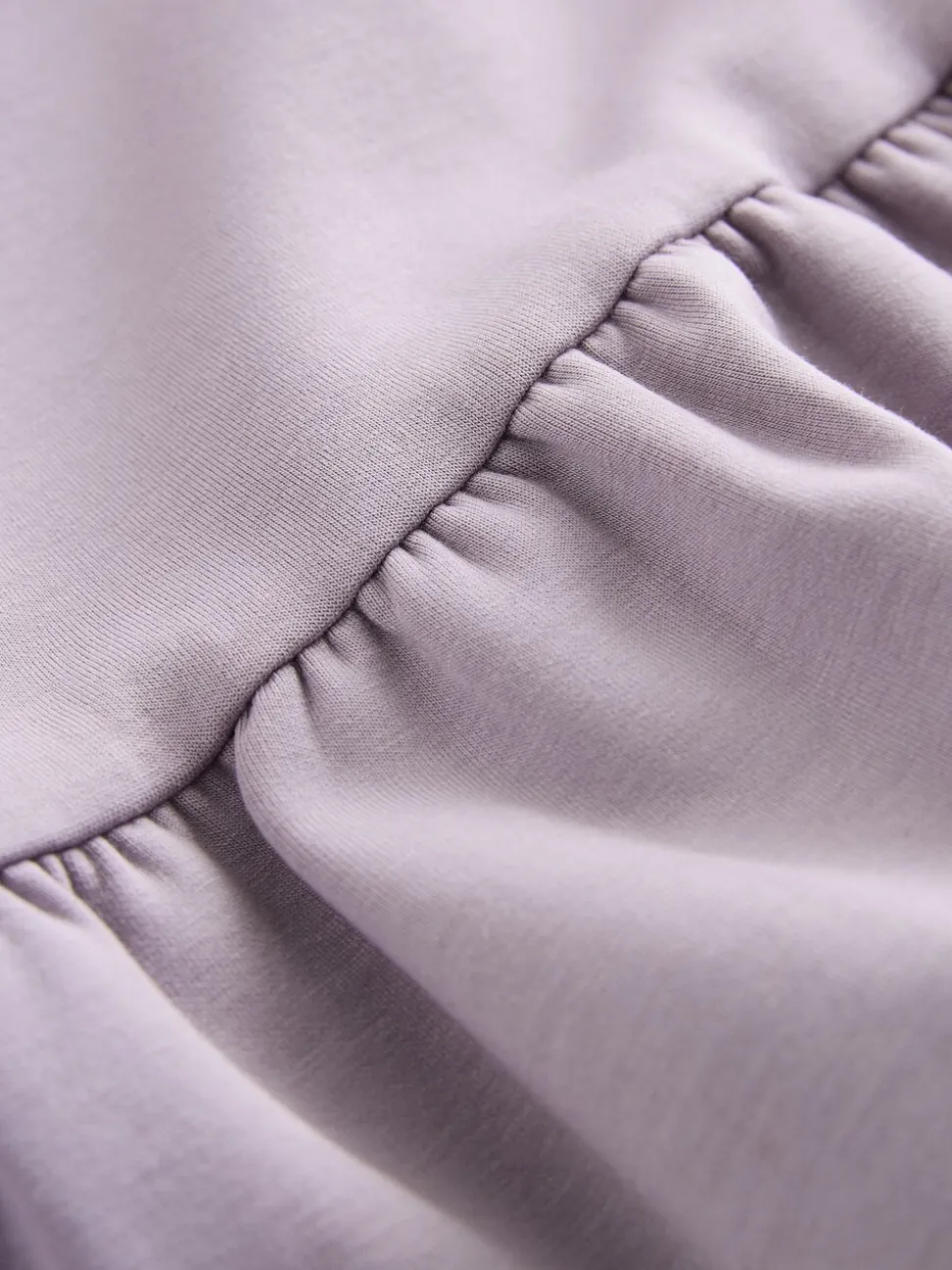 Baker by Ted Baker Lilac Purple Premium Bubble Hem Peplum Hoodie