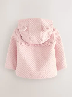 Baker by Ted Baker Lurex Quilted Hooded Jacket