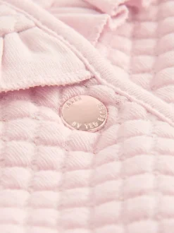 Baker by Ted Baker Lurex Quilted Hooded Jacket