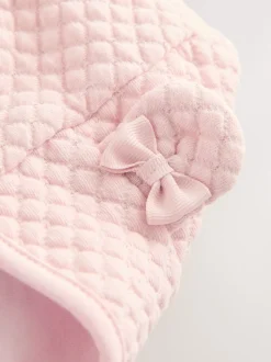 Baker by Ted Baker Lurex Quilted Hooded Jacket
