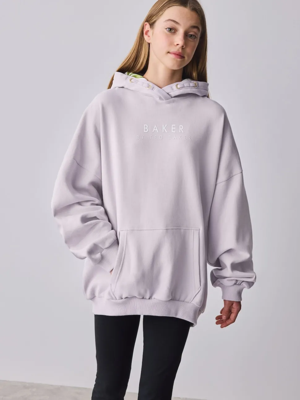 Baker by Ted Baker Oversized Back Print Hoodie