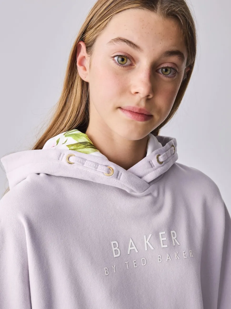 Baker by Ted Baker Oversized Back Print Hoodie