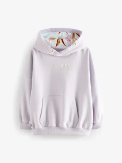 Baker by Ted Baker Oversized Back Print Hoodie