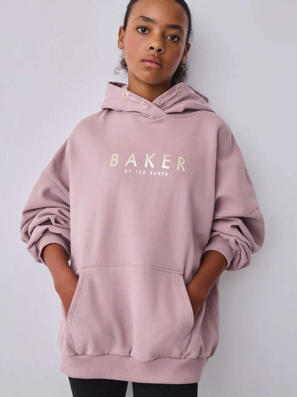 Baker by Ted Baker Oversized Back Print Hoodie