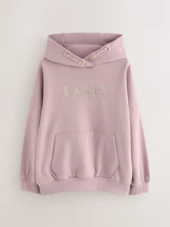Baker by Ted Baker Oversized Back Print Hoodie