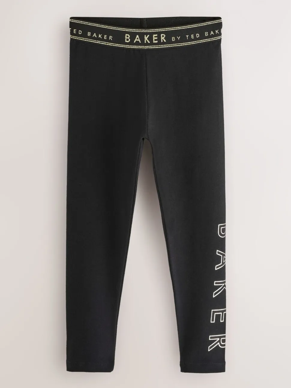 Baker by Ted Baker Oversized Stone Foil Branded Hoodie and Leggings Set 2 Piece