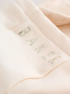 Baker by Ted Baker Oversized Stone Foil Branded Hoodie and Leggings Set 2 Piece