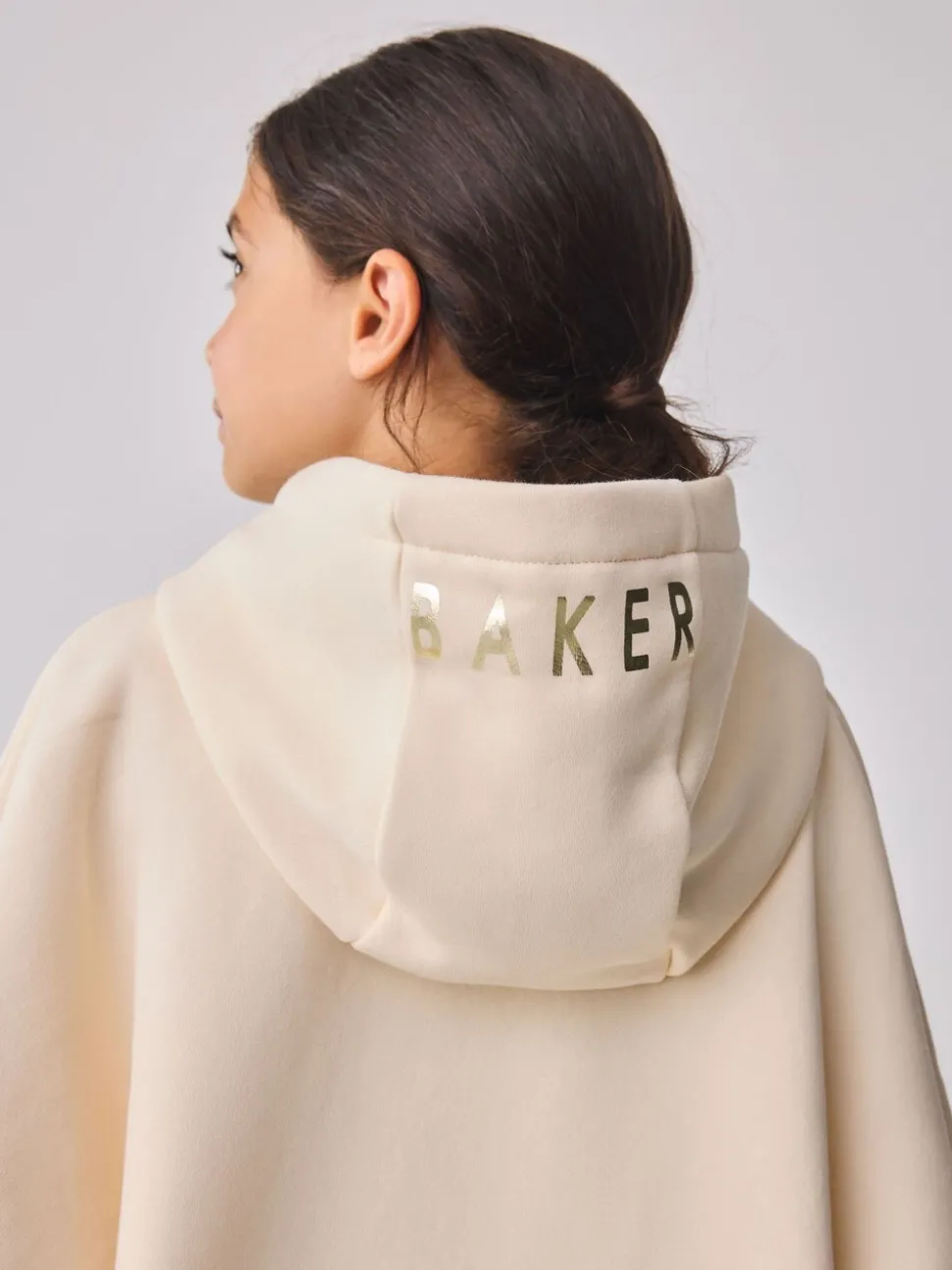 Baker by Ted Baker Oversized Stone Foil Branded Hoodie and Leggings Set 2 Piece