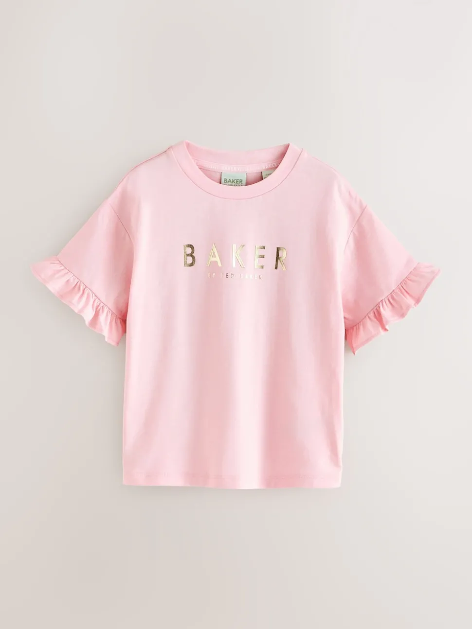 Baker by Ted Baker 3 Pack Boxy Fit Frill Graphic Printed T-Shirts