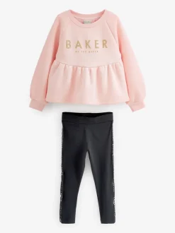 Baker by Ted Baker Peplum Sweater And Legging Set