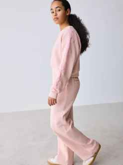 Baker by Ted Baker 2 Piece Boxy Sweat & Wide Leg Joggers Set