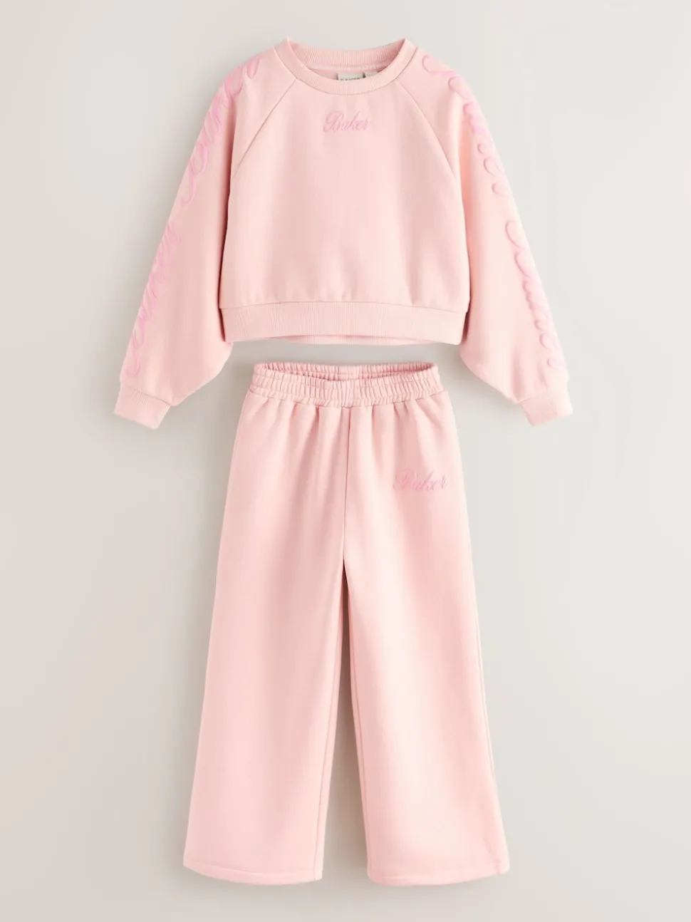 Baker by Ted Baker 2 Piece Boxy Sweat & Wide Leg Joggers Set