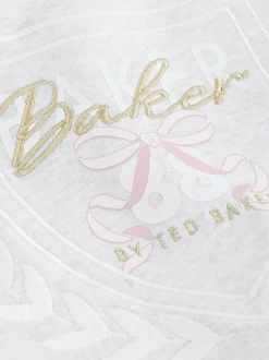 Baker by Ted Baker 2 Piece Grey Marl Graphic Hoodie & Cargo Joggers Set