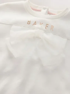Baker by Ted Baker 2 Piece Longline Bow Sweat and Floral Leggings Set