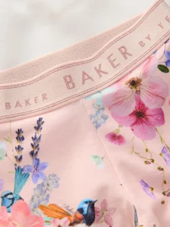 Baker by Ted Baker 2 Piece Longline Bow Sweat and Floral Leggings Set