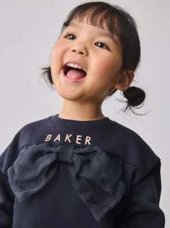 Baker by Ted Baker 2 Piece Longline Bow Sweat and Floral Leggings Set