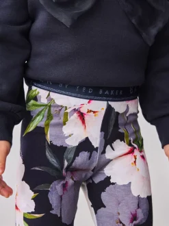 Baker by Ted Baker 2 Piece Longline Bow Sweat and Floral Leggings Set