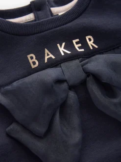 Baker by Ted Baker 2 Piece Longline Bow Sweat and Floral Leggings Set