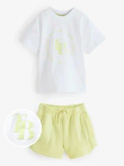 Baker by Ted Baker 2 Piece Printed T-Shirt and Short Set