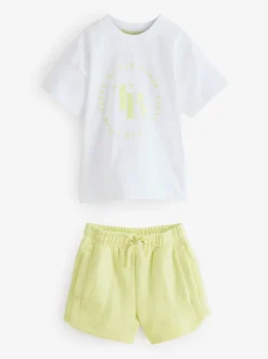 Baker by Ted Baker 2 Piece Printed T-Shirt and Short Set