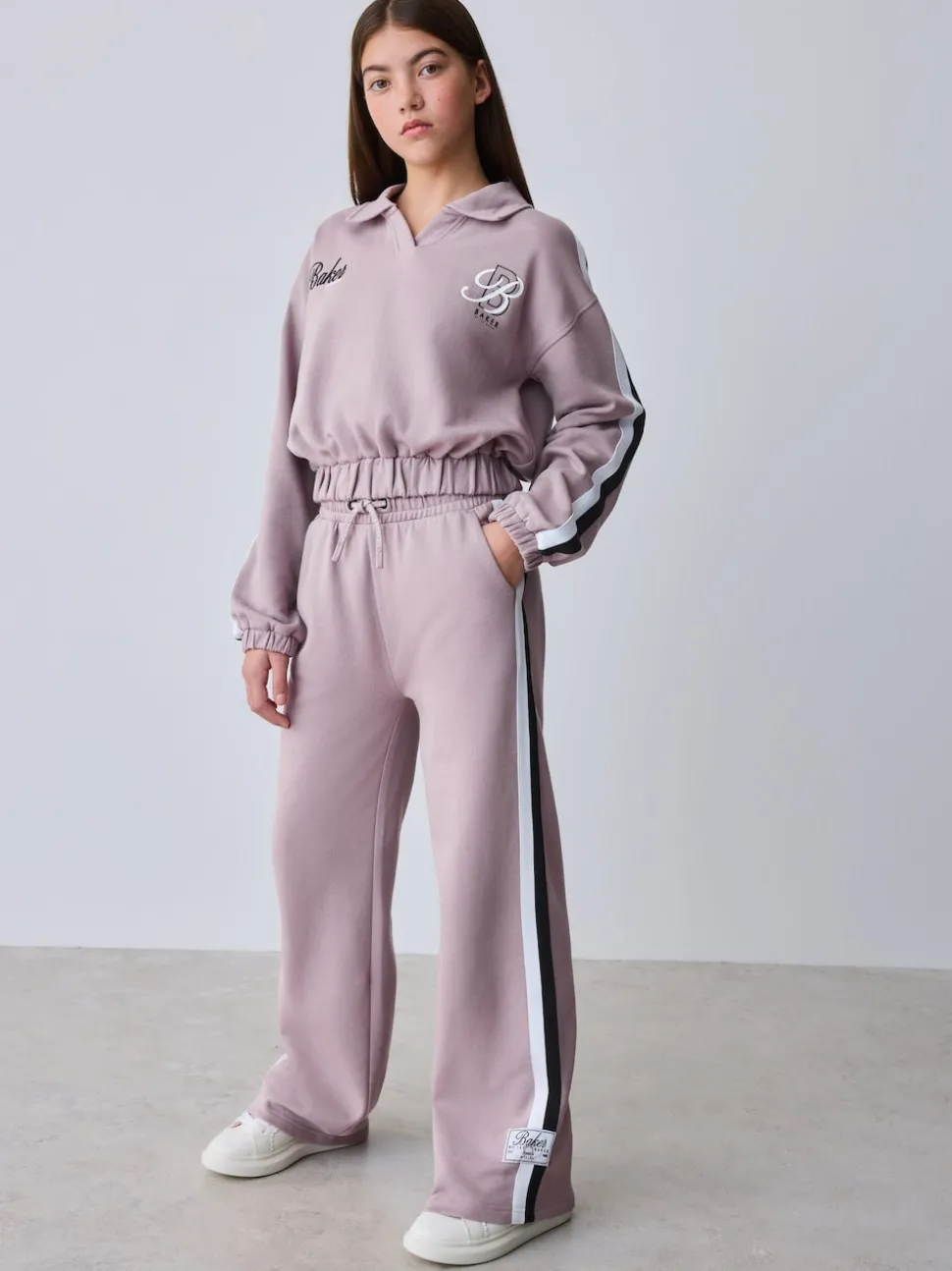 Baker by Ted Baker 2 Piece Varsity Rugby Sweat & Jogger Set