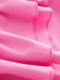 Baker by Ted Baker Pink Frill Swimsuit