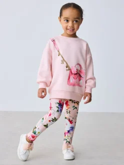 Baker by Ted Baker Pink Top & Leggings Set