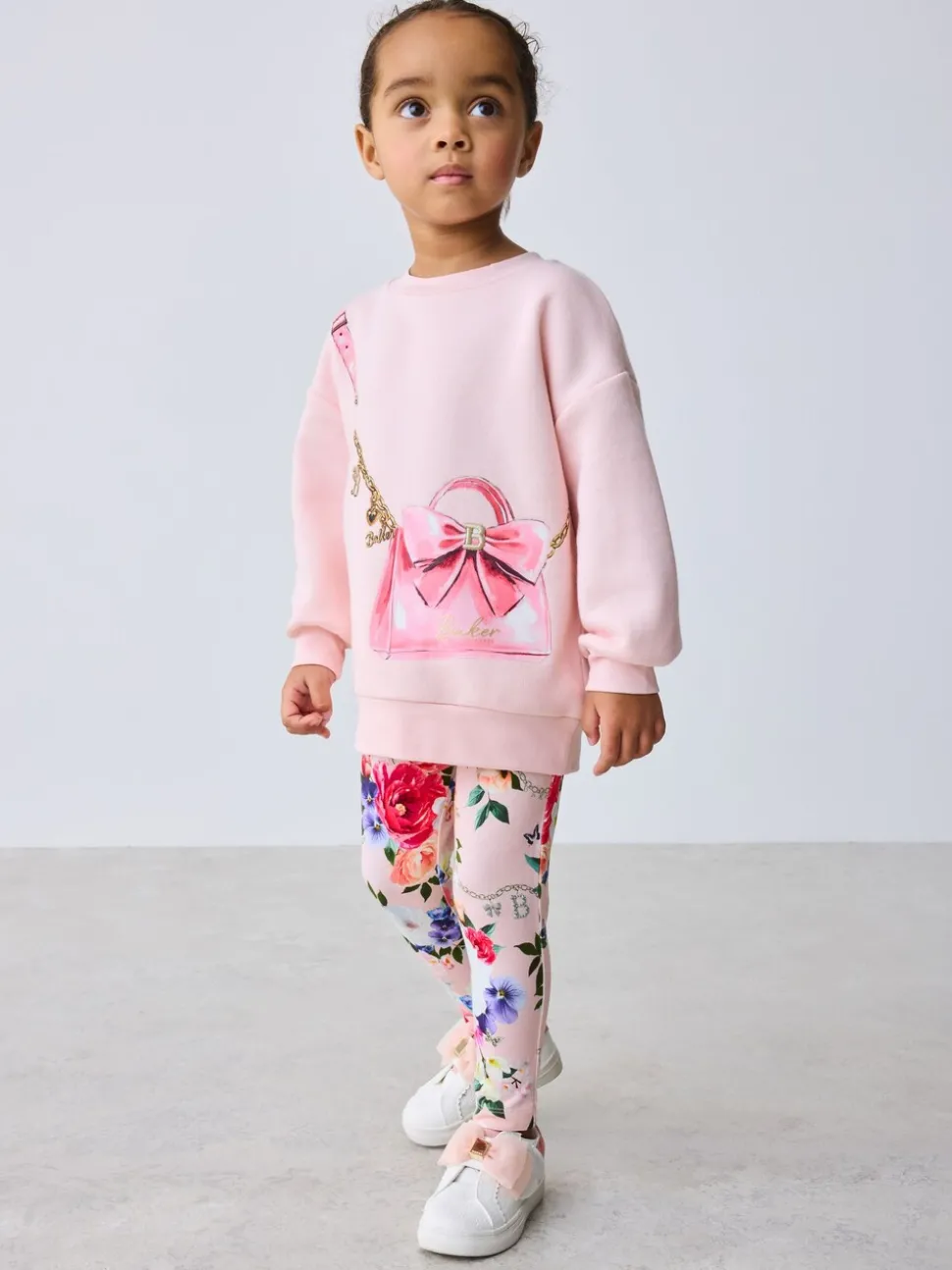 Baker by Ted Baker Pink Top & Leggings Set
