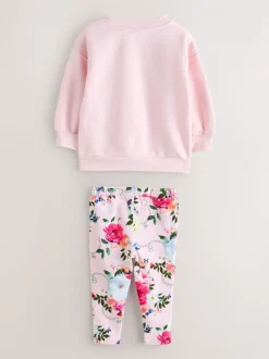 Baker by Ted Baker Pink Top & Leggings Set