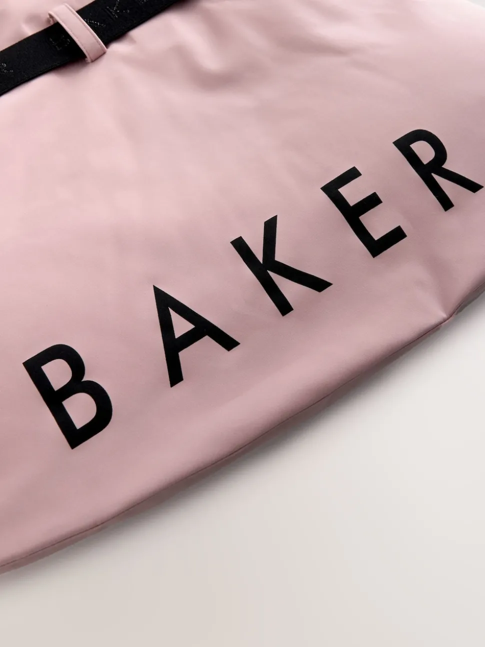 Baker by Ted Baker Pink Waterproof Belted Padded Ski Jacket