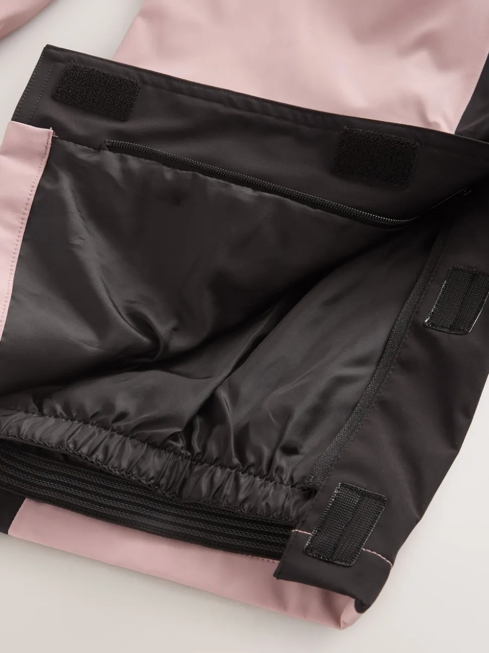 Baker by Ted Baker Pink Waterproof Logo-Tape Padded Ski Salopettes Trousers