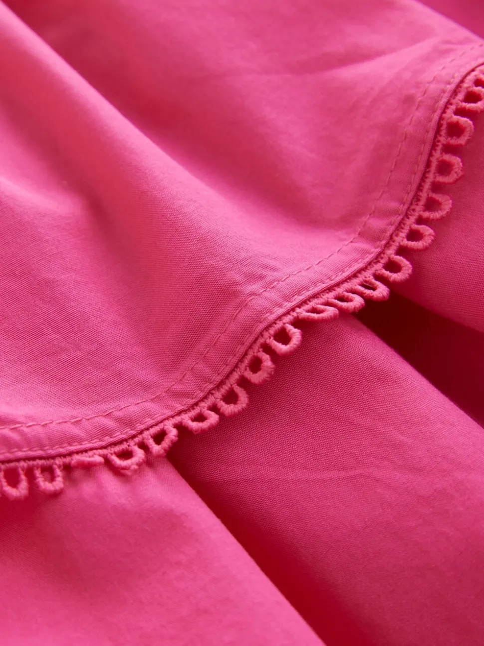 Baker by Ted Baker Pink Woven Puff Sleeve Top and Tier Skirt Set 2 Piece