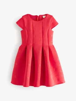 Baker by Ted Baker Pleated Scuba Dress